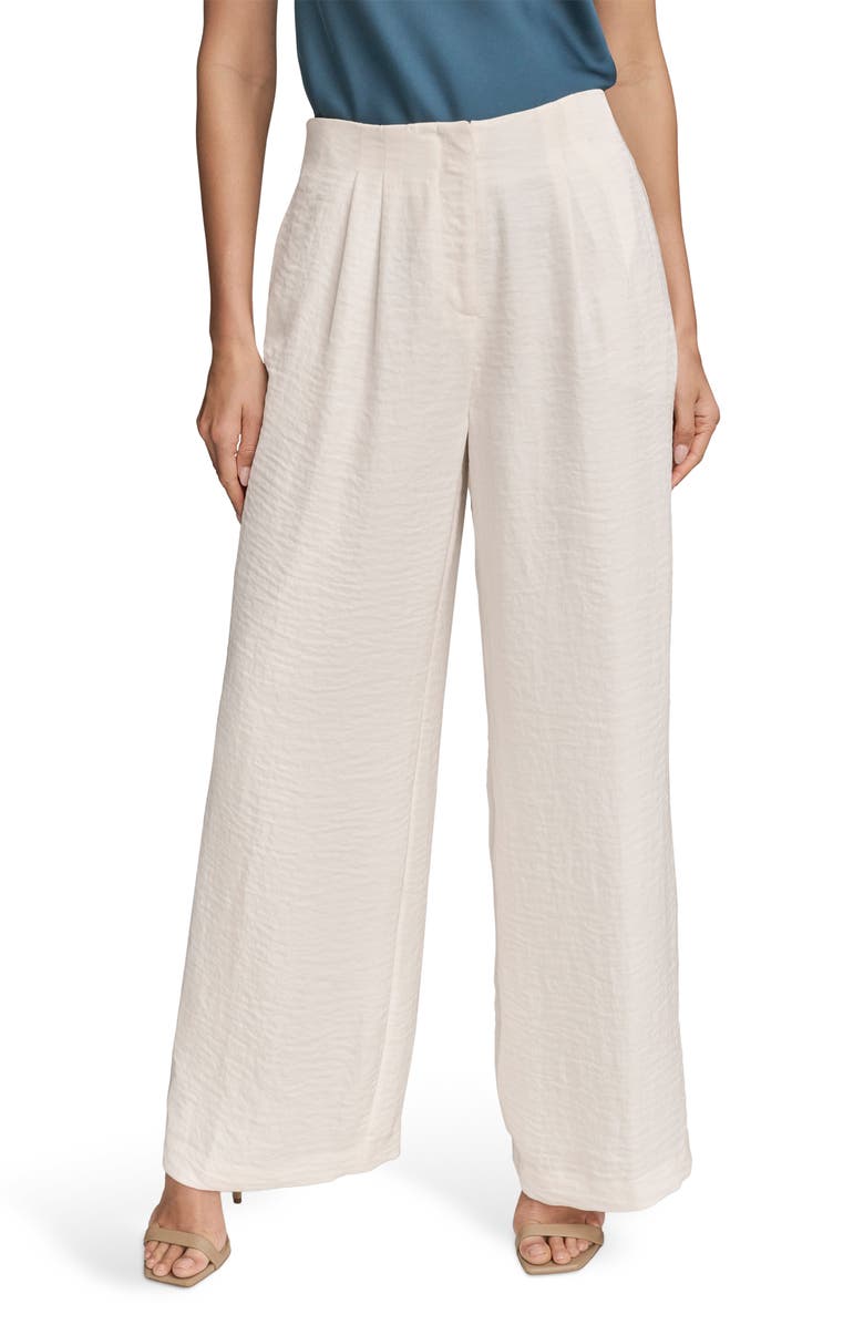 Donna Karan New York Wide Leg Pants, Main, color, Cream