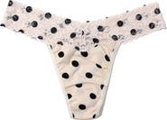 Hanky Panky Print Supima® Cotton Original Rise Thong
