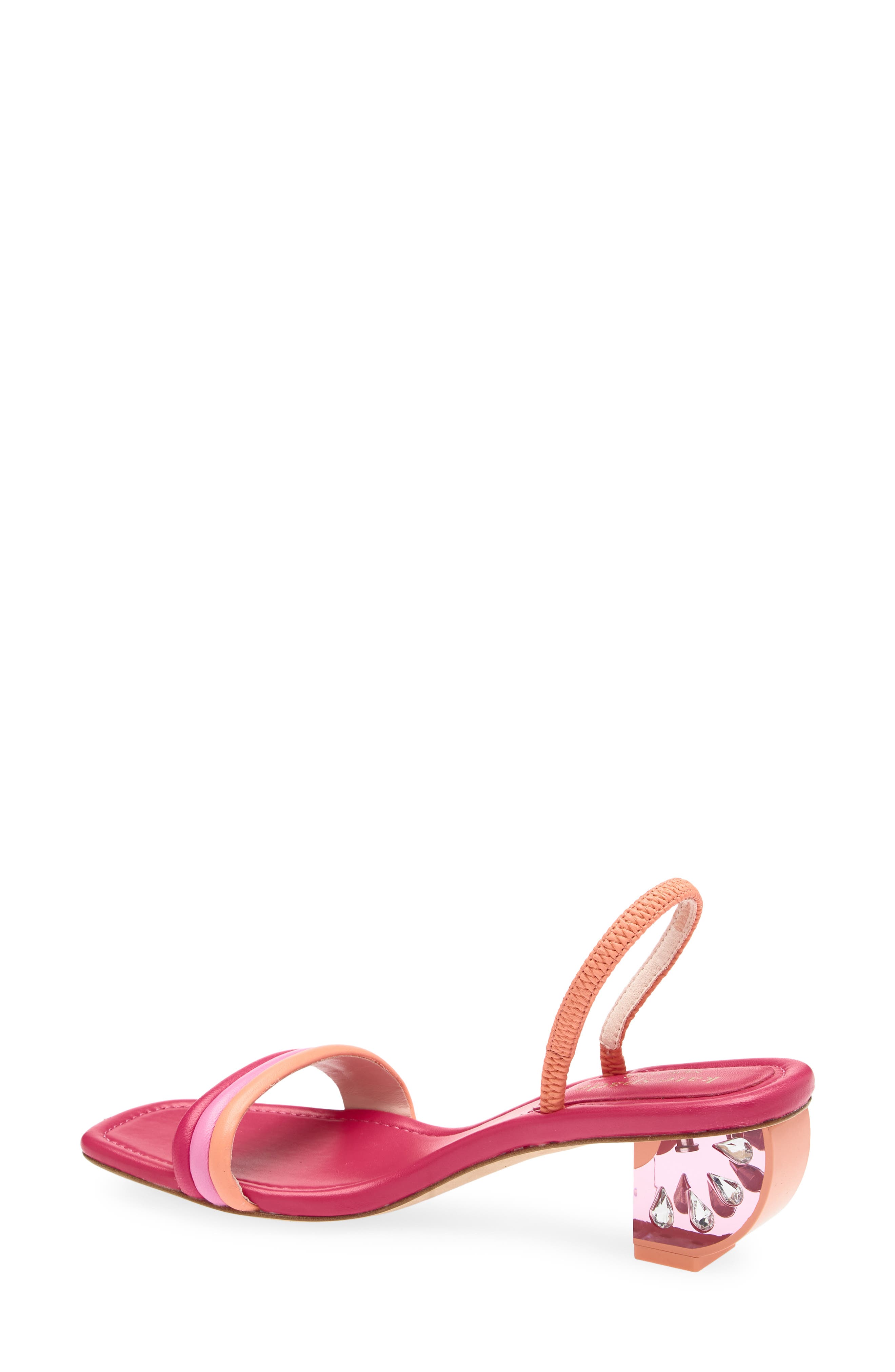 Kate Spade New York Zesty Slingback Sandal, Alternate, color, Wild Rasberry