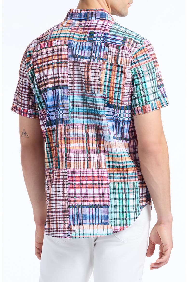 Murdoch Short Sleeve Button-Up Shirt, Alternate, color, MULTI