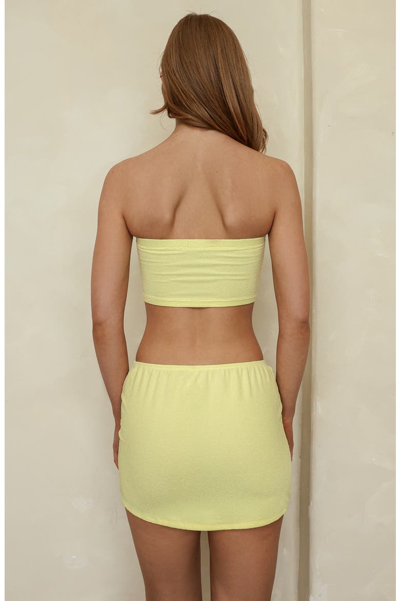 Tahoe Crop Top, Alternate, color, Baby Yellow