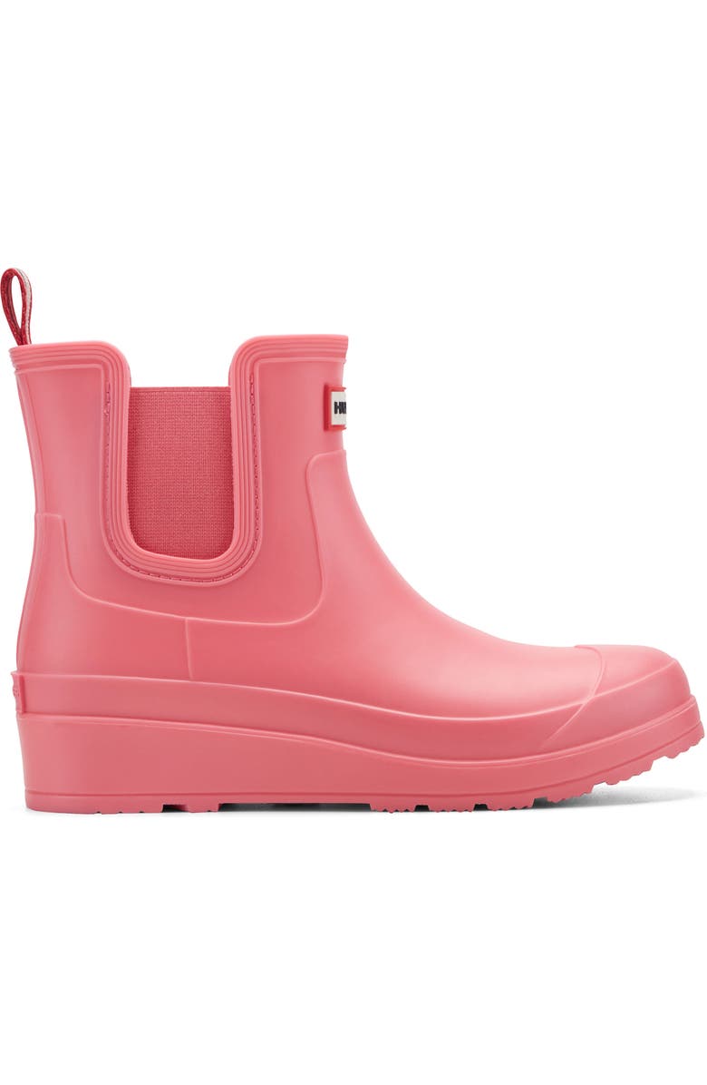 Hunter Tabitha Chelsea Waterproof Rain Boot, Alternate, color, Medium Pink