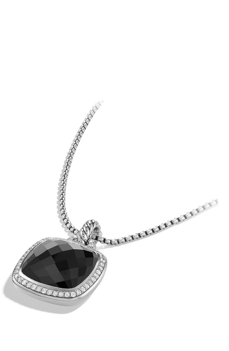 David Yurman 'Albion' Pendant with Diamonds, Alternate, color, 