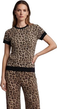 Lords of Harlech Leopard Womens Knit Sweater