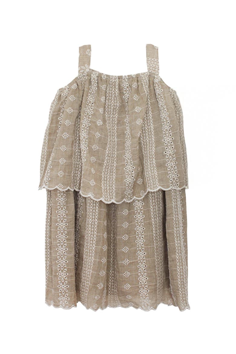 Espresso Sleeveless Dress, Alternate, color, Brown