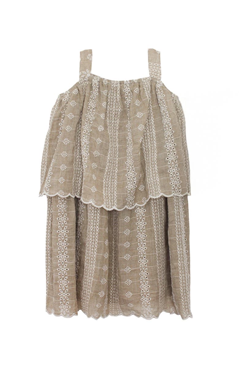 Mabel + Honey Espresso Sleeveless Dress, Alternate, color,