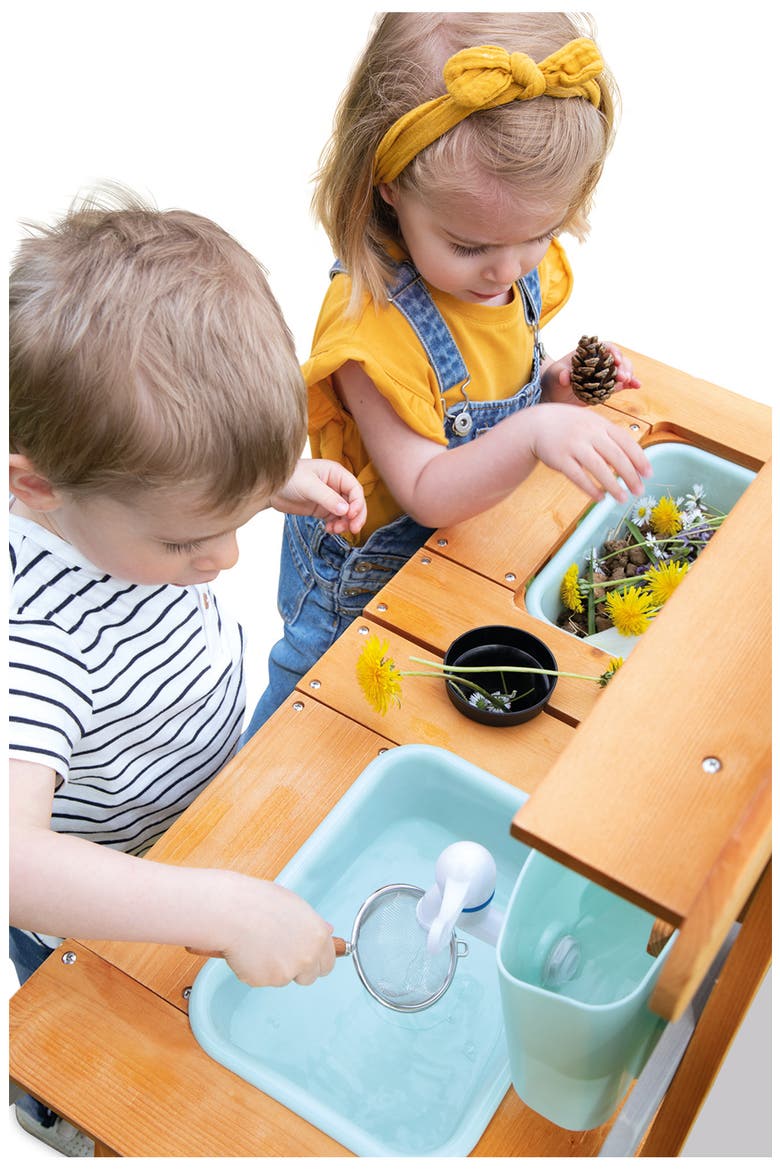Muddy Lab Outdoor Kitchen Playset, Alternate, color, BROWN