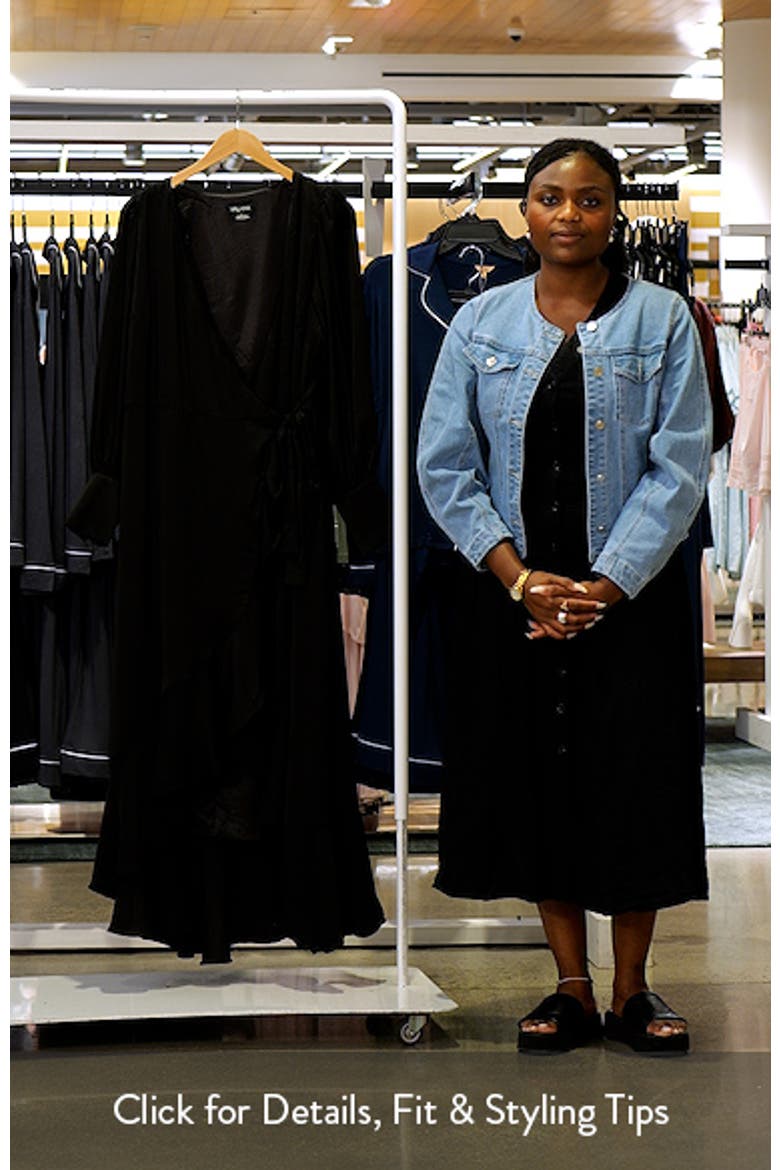 Oki Long Sleeve Wrap Dress video