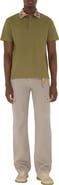 Burberry Check Collar Cotton Polo Shirt