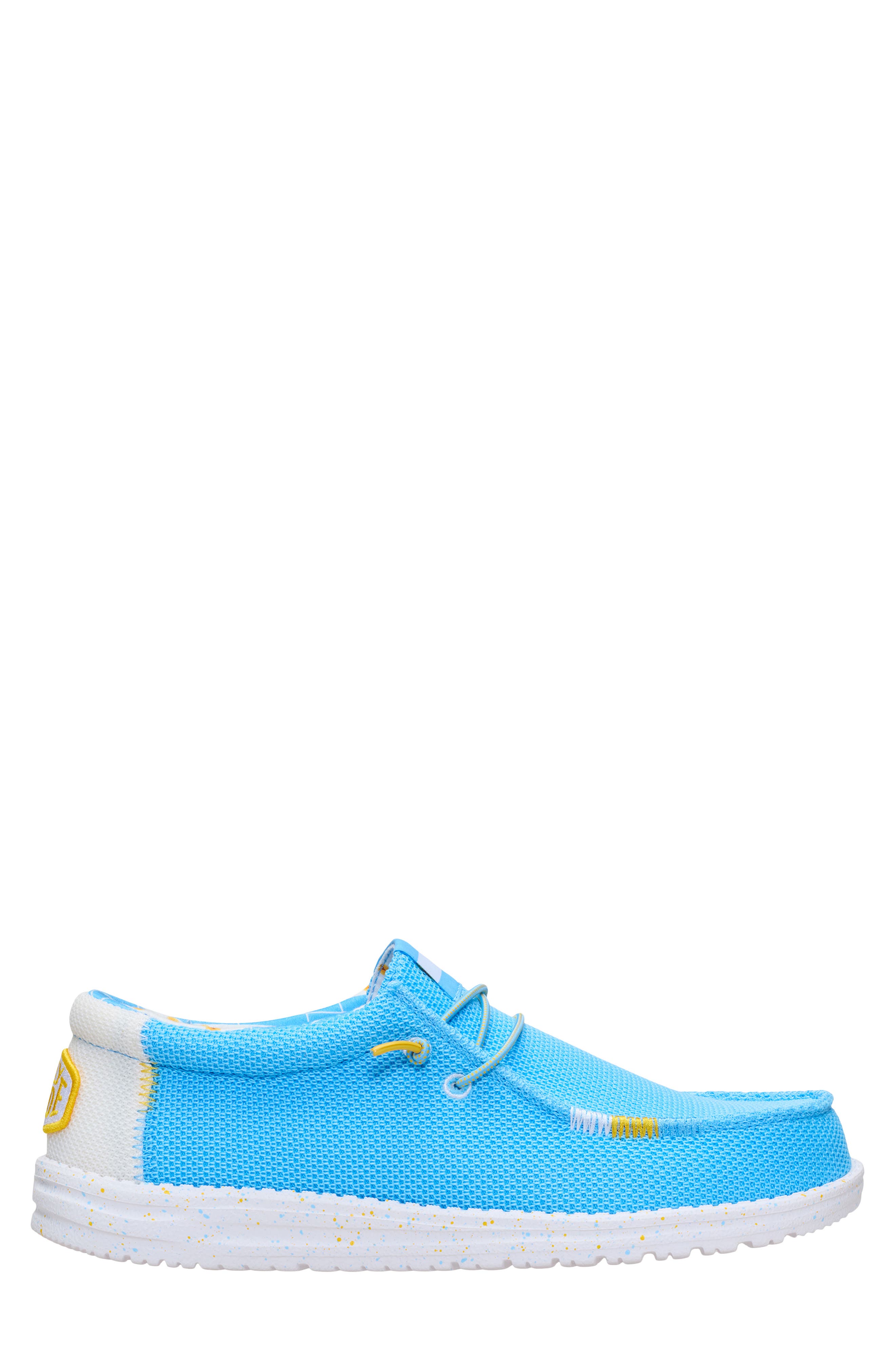 Wally Lace-Up Shoe, Alternate, color, BRIGHT BLUE