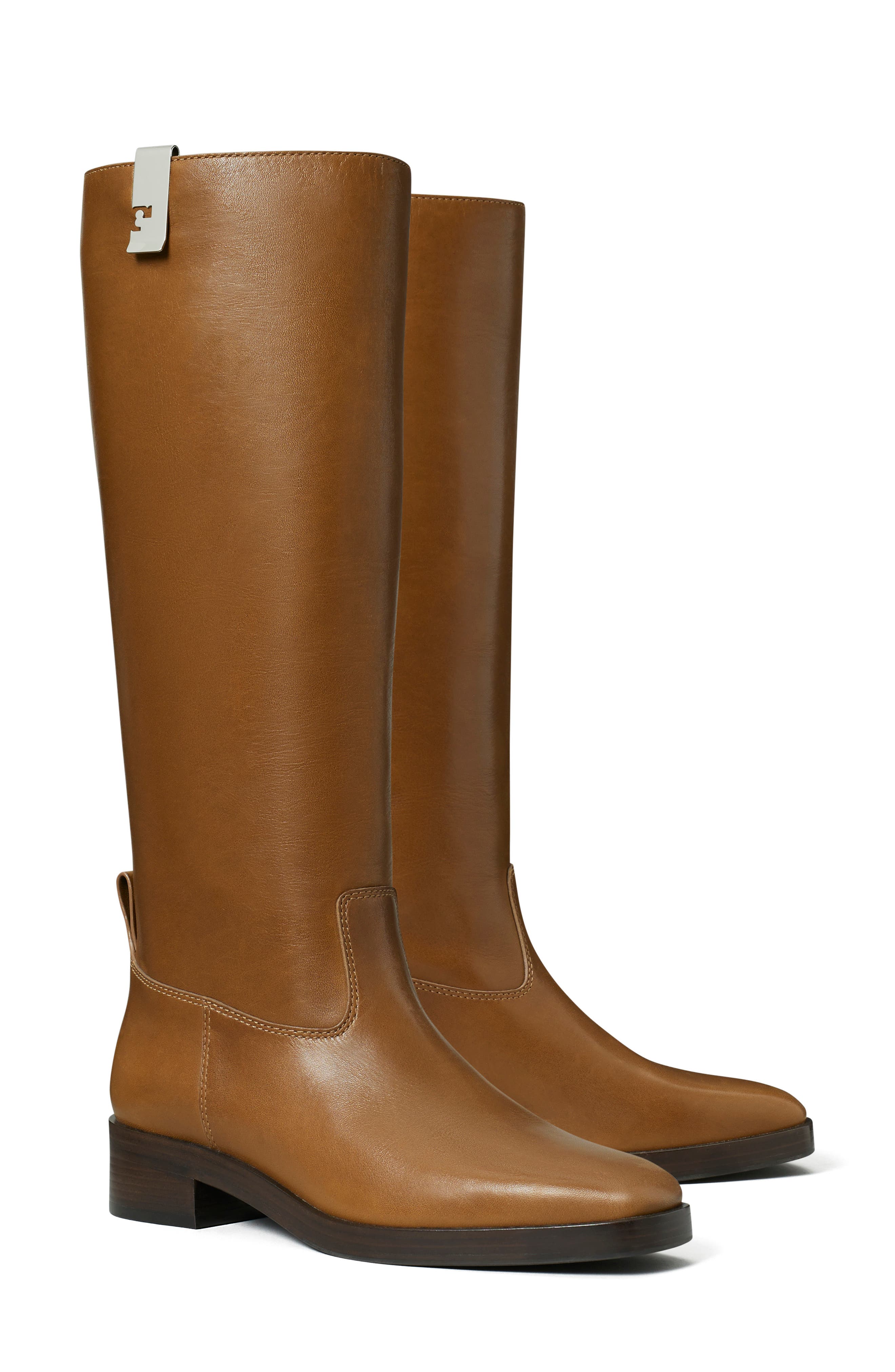 Money Clip Knee High Boot, Main, color, MOCHA BROWN