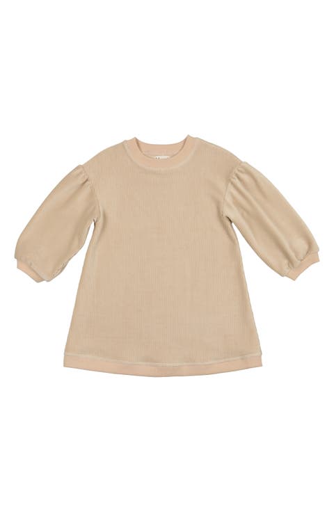 Kids' Long Sleeve Corduroy Dress (Toddler & Little Kid)