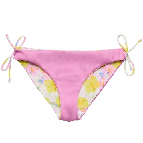 Snapper Rock Reversible Bikini Bottom In Multi