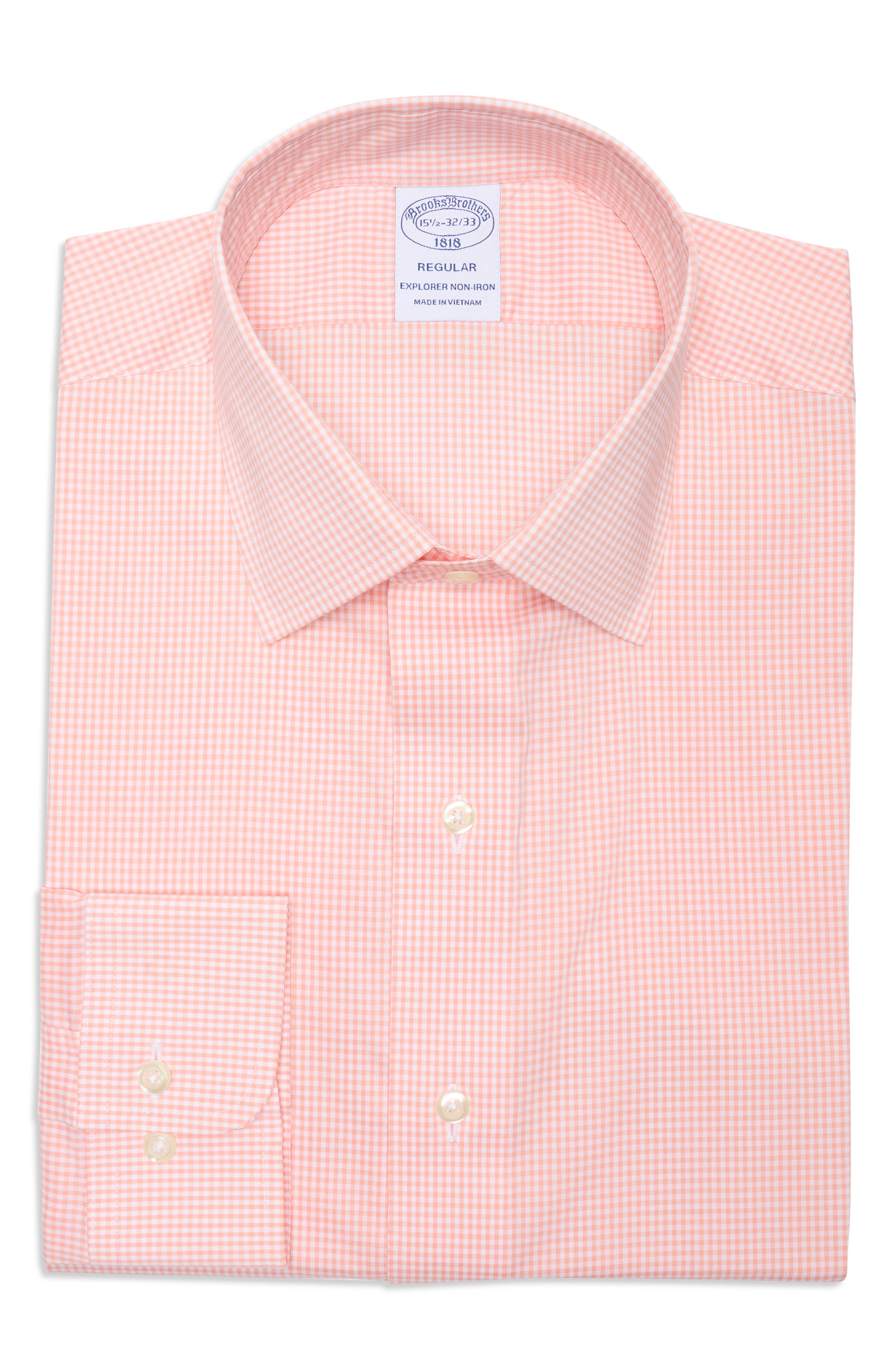 Brooks Brothers Trim Fit Check Button-Down Shirt