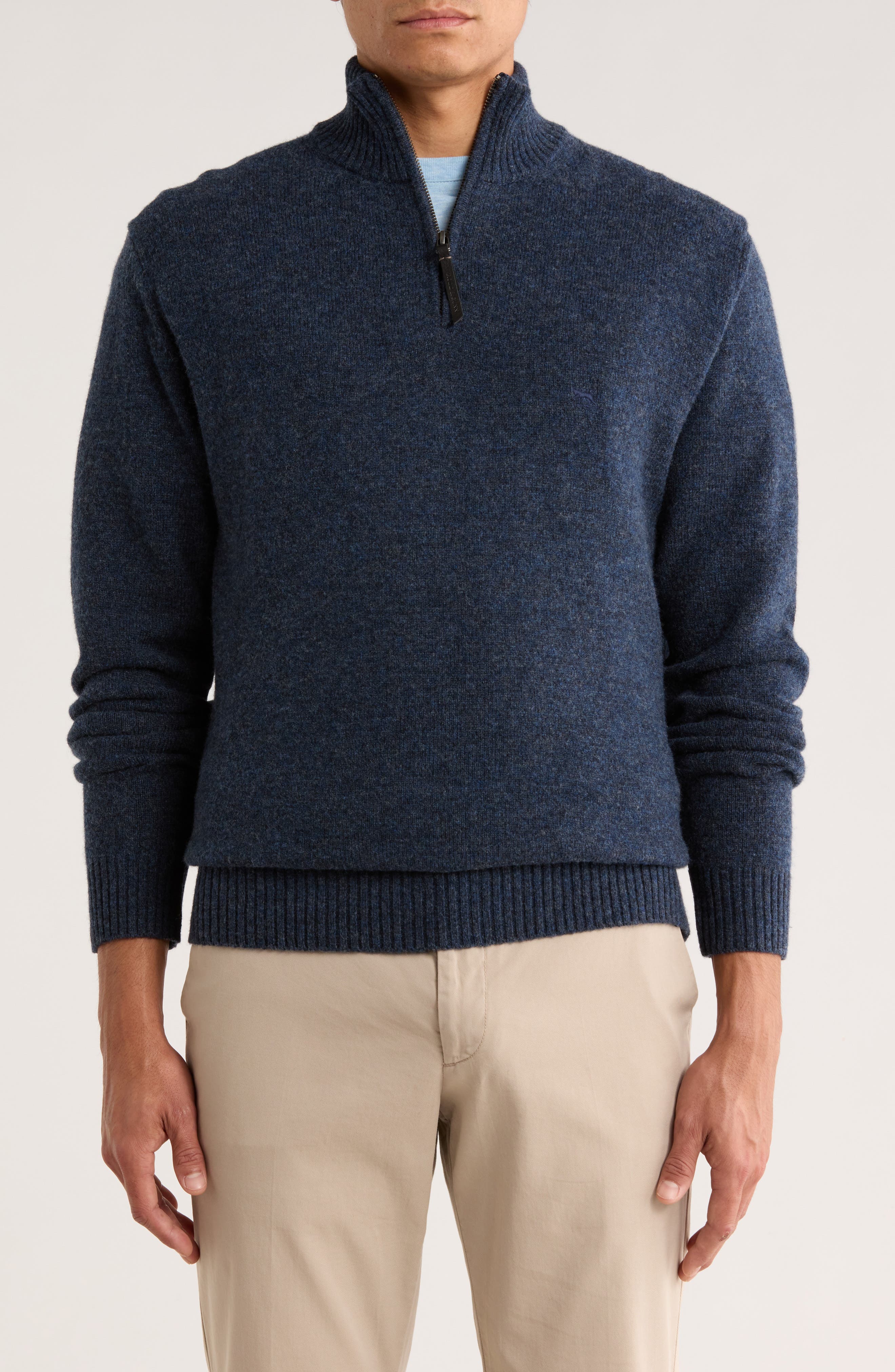 Rodd & Gunn Gammons Wool Quarter Zip Sweater