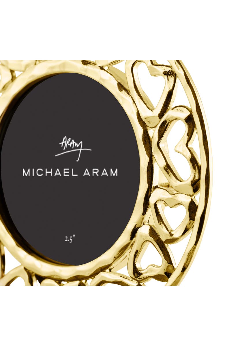 Michael Aram Heart Frame Ornamen, Alternate, color, Gold