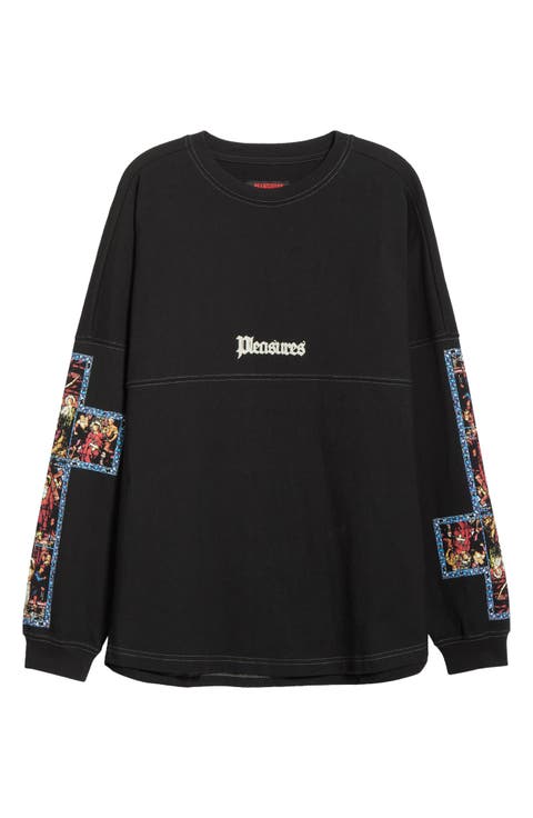 Blasphemy Long Sleeve Graphic T-Shirt