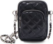 Adornia Cushion Quilted Faux Leather Crossbody Bag