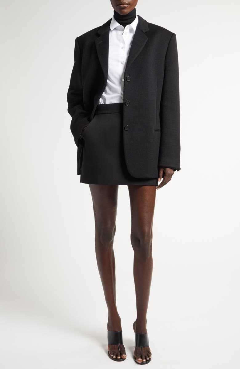 The Row Glenn Single Breasted Double Face Cashmere Blazer, Alternate, color, 