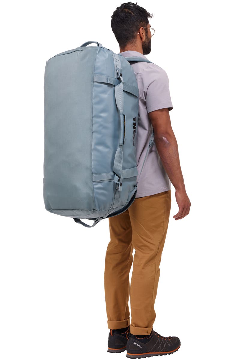 Thule Chasm 90-Liter Duffle Bag, Alternate, color, Pond Gray