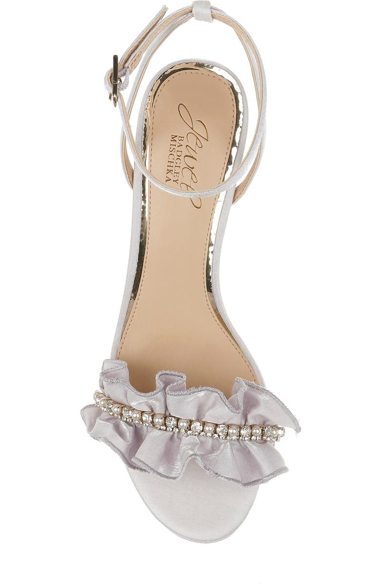 Jewel Badgley Mischka Desirie Sandal, Alternate, color,