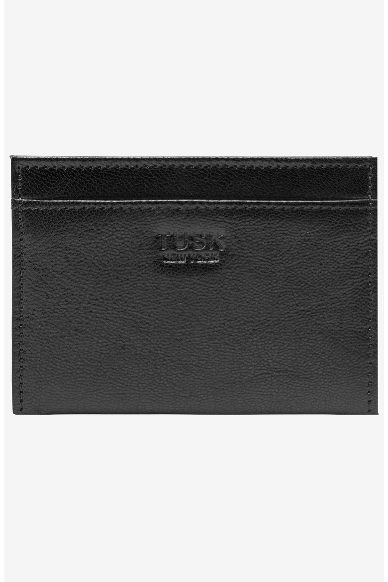 Leonardo Folded Card Case, Main, color, Black / Blue