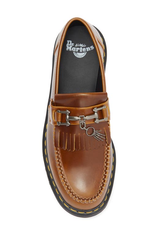 Dr. Martens' Dr. Martens Adrian Kiltie Fringe Bit Loafer In Mustard