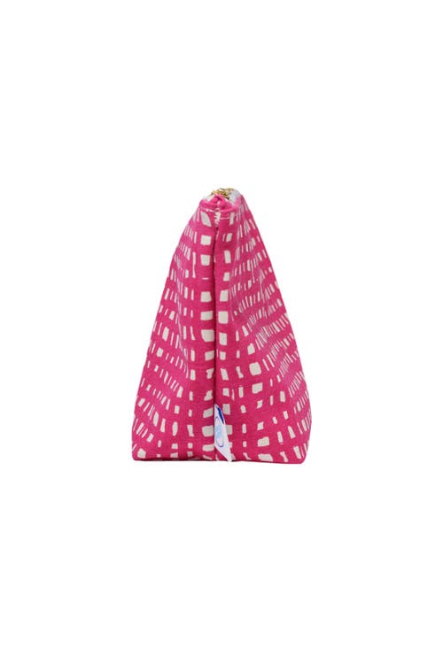 Dance Happy Ivy Cosmetic Bag In Rose