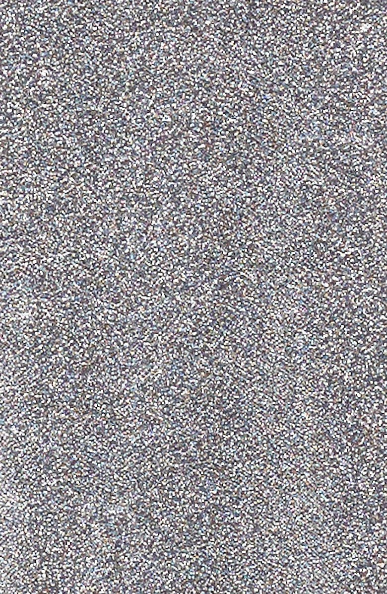 VETEMENTS Metallic Ruffle Midi Dress, Alternate, color, 