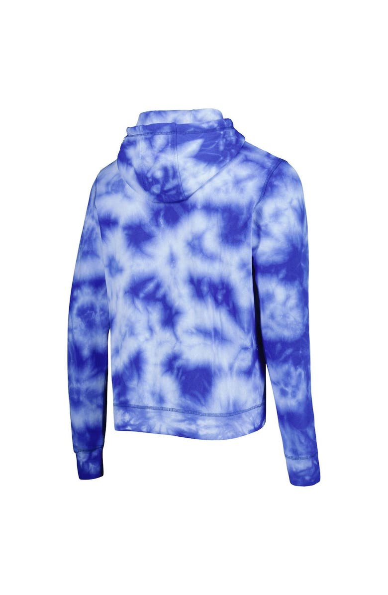 New Era Men's New Era Royal Los Angeles Rams Team Tie-Dye Pullover Hoodie, Alternate, color, Royal