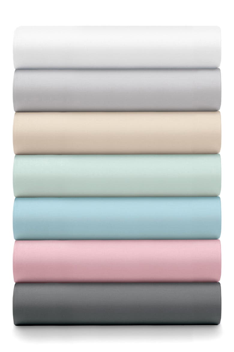 300 Thread Count Cotton Percale Pillow Case - Set of 2, Alternate, color, GRAY