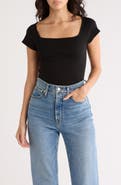Madewell Brightside Square Neck T-Shirt