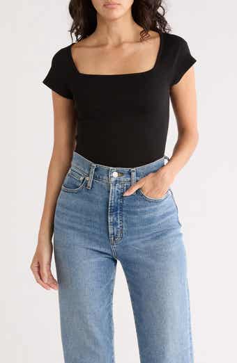 Madewell Brightside Square Neck T-Shirt