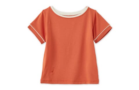 売れ筋商品|||オニール カットソー トップス レディース Juniors' Coral Crest Short-Sleeve Cotton Graphic T-Shirt Canyon Clay cinch-shirts-cinch-women-s-