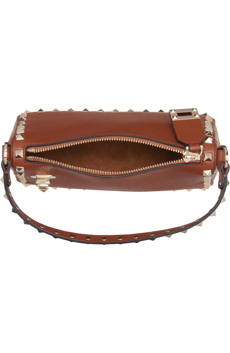 Valentino Garavani Small Rockstud Leather Shoulder Bag, Alternate, color,