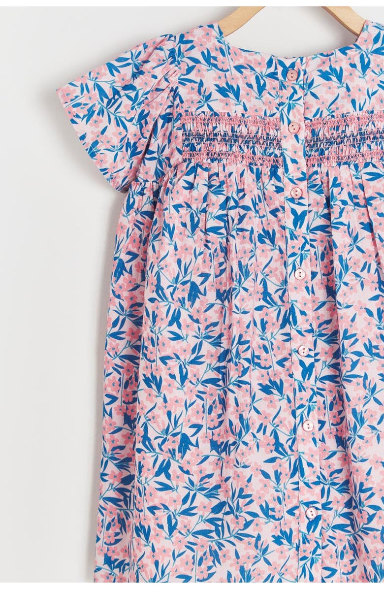 Babycottons Leticia Short Sleeve Dress, Alternate, color, Pink