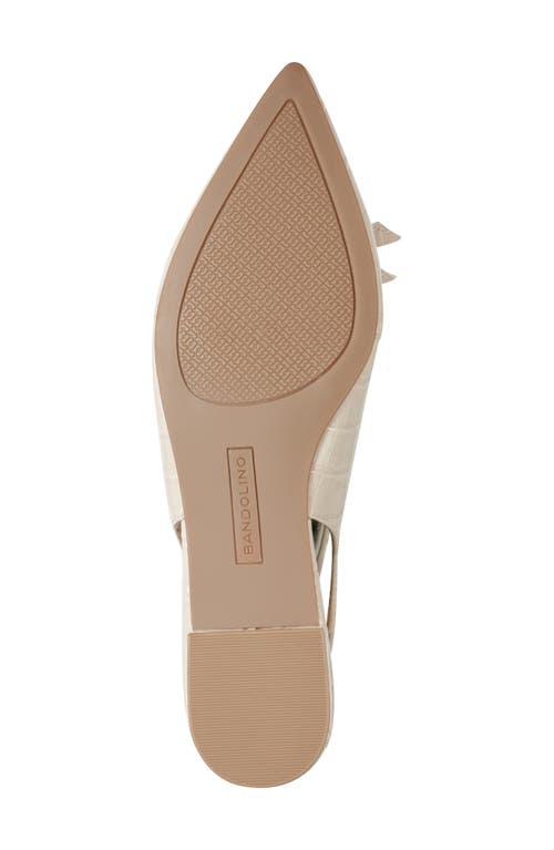 Bandolino Womens Aleeza Slingback Dress Flats In Neutral