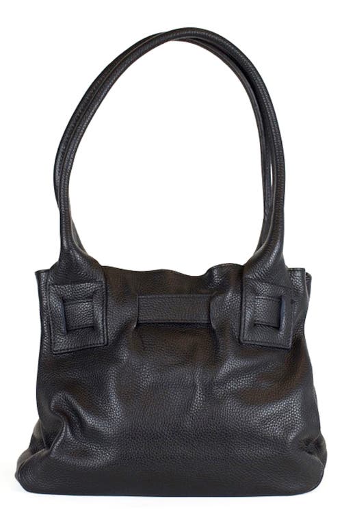 Persaman New York Lucy Small Shoulder Tote In Black