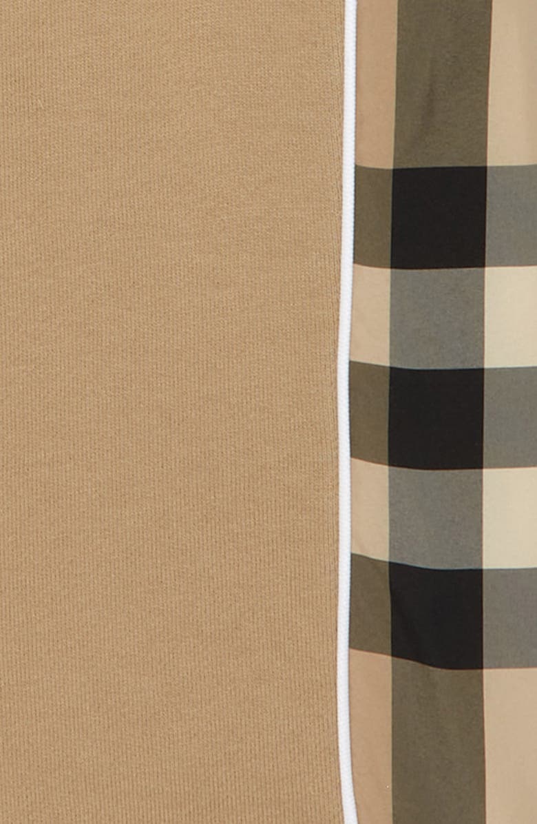 Burberry Kids' Graham Check Panel Sweatshirt, Alternate, color, 