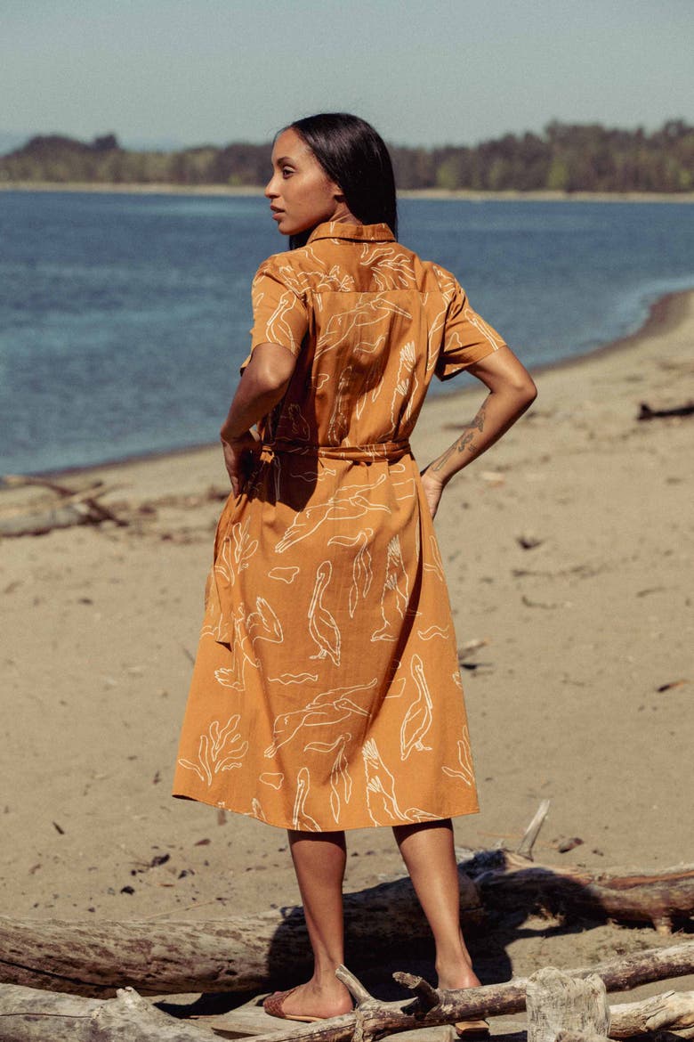 Sylvie Dress, Alternate, color, Shoreflight