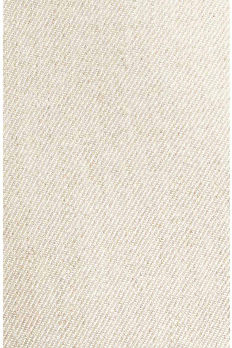 Jean Linen Blend Shirtdress, Alternate, color, DESERT/ JET