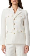 PAIGE Reign Linen Blend Blazer