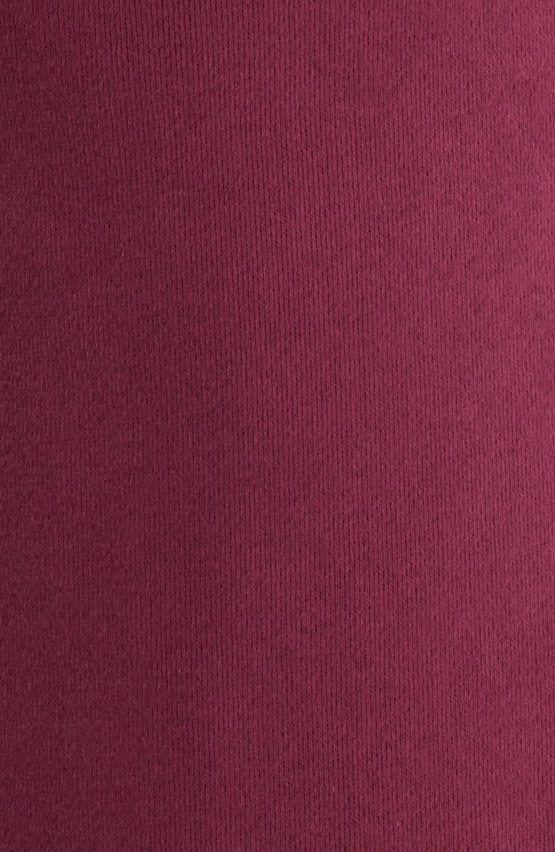 Princess Polly Logo Drawstring Sweatpants, Alternate, color, Burgundy