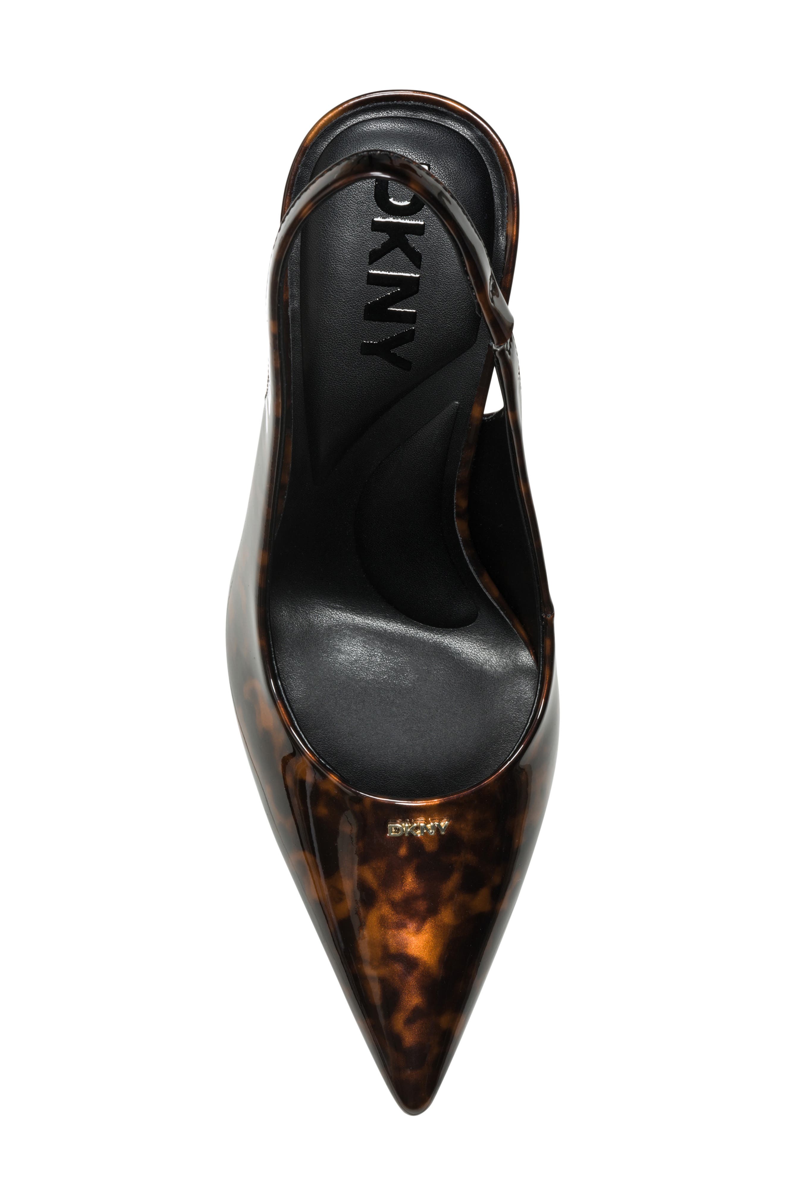 DKNY Caytina Slingback Pointed Toe Pump, Alternate, color, 