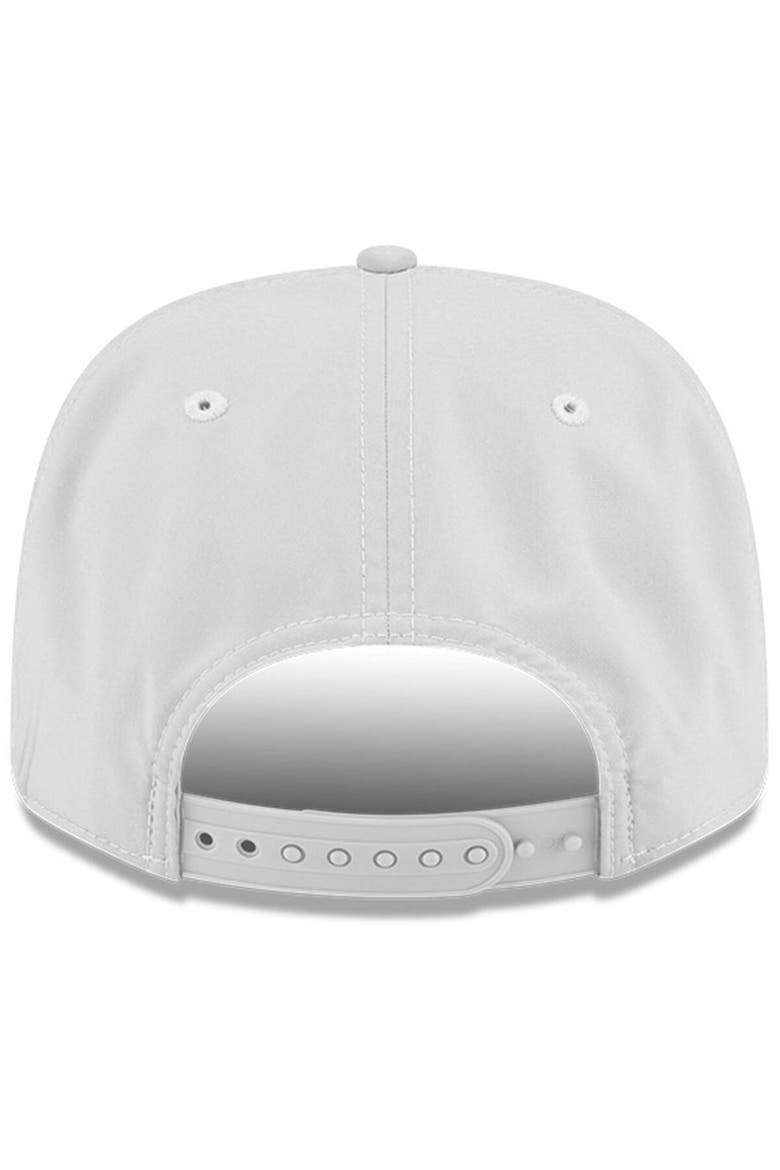 Men's New Era White/Purple 23XI Racing 9SEVENTY Team Adjustable Hat, Alternate, color, White