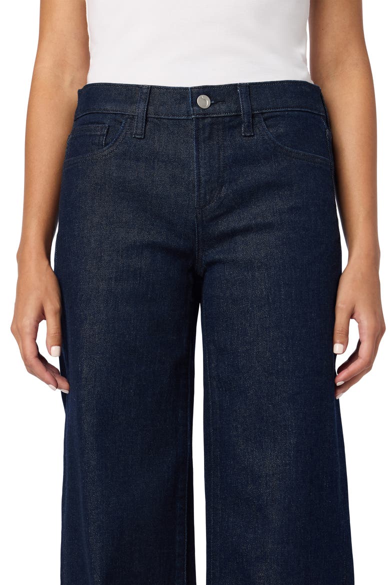Low Rise Wide Leg Jeans, Alternate, color, SHIMMER INDIGO