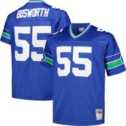 Mitchell & Ness Men's Mitchell & Ness Brian Bosworth Royal Seattle Seahawks Big & Tall 1987 Legacy Retired Player Jersey