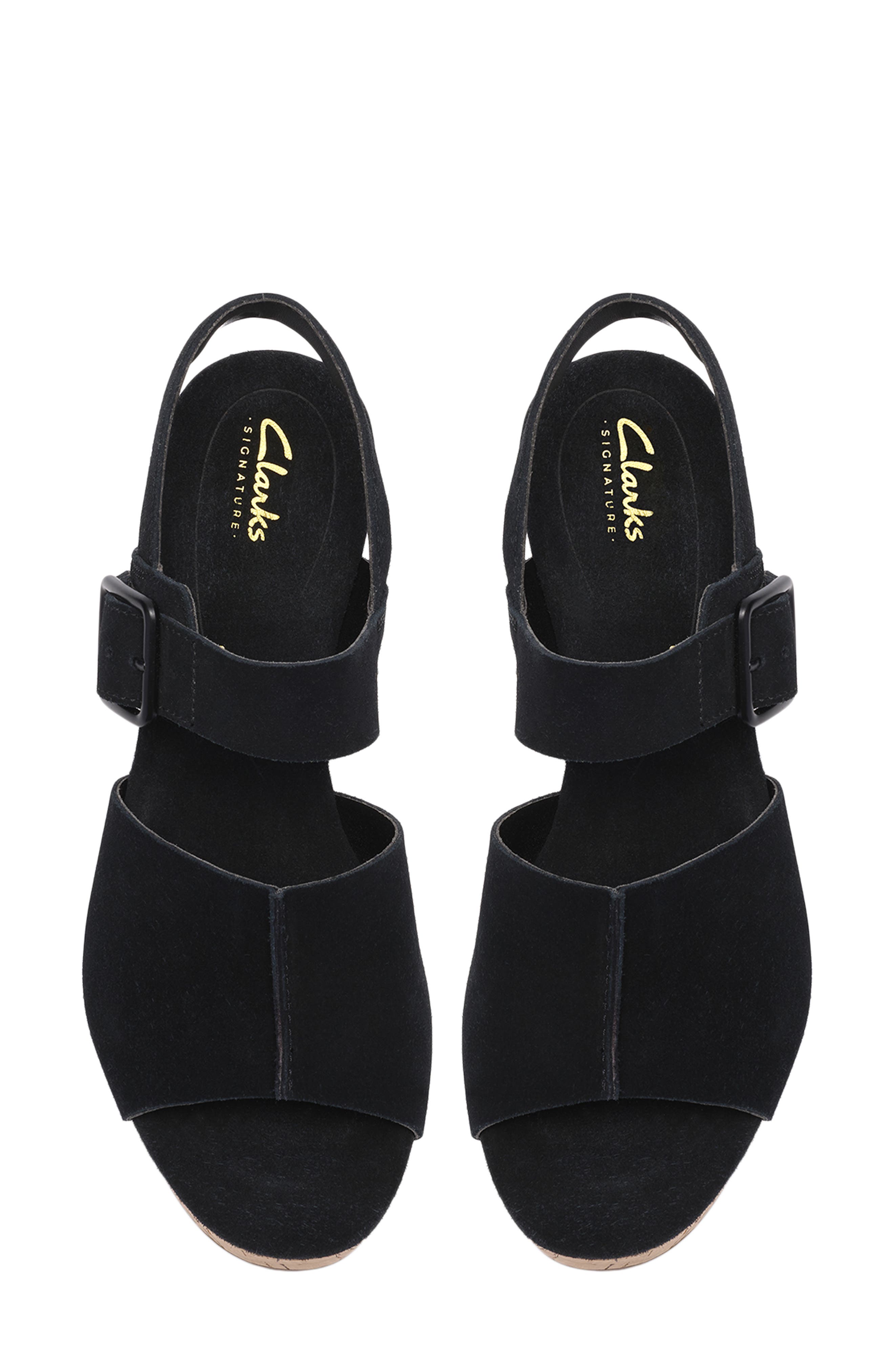 Clarks<sup>®</sup> Sabina Dream Platform Wedge Sandal, Alternate, color, 