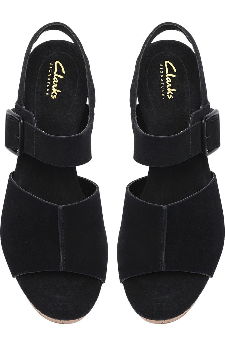 Clarks<sup>®</sup> Sabina Dream Platform Wedge Sandal, Alternate, color,