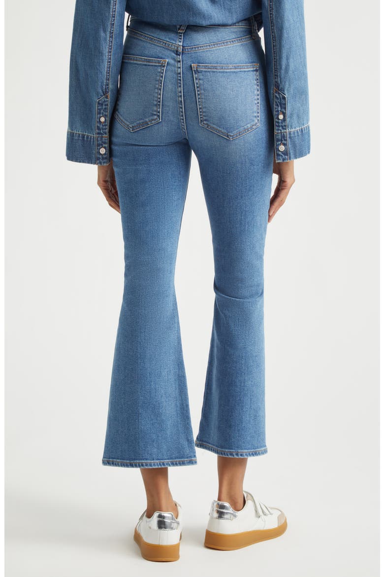 Carson High Waist Kick Flare Jeans, Alternate, color, FRENCH KISS